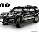 大切な愛車を手描きアートにします 水彩、エアブラシ、インクで描くリアルなアートです イメージ2