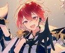 SNSアイコンお描きします キラキラした透明感のある塗りでアイコンをお描きします イメージ4