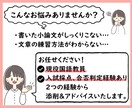 中・高・大学入試の小論文を国語教員が添削します 論理的で印象に残る小論文にします。アドバイスで文章力もUP！ イメージ2