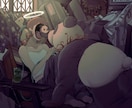 背景込みの一枚絵イラストを制作します 世界観を活かした密度の高い作品制作をします イメージ6