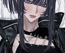 アイコン、イラスト制作します 綺麗で目力のある女の子が得意です。 イメージ10