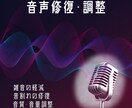 音声の編集、クリーンアップ、修復、復元を行います もう制作中のオーディオ品質の悪さに悩む必要はありません! イメージ1