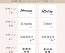 名前・記念日入りのおしゃれな芳名帳を制作します 和装デザインあり（＃5～＃8）　イラストの有無　紙色選択可 イメージ9