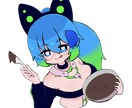 イラスト制作（等身高め）やります キャラクター立ち絵やグッズ制作、MVなどに！ イメージ5