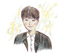色鉛筆で温かみのある似顔絵描きます 色鉛筆で似顔絵描きます！テイストご希望お聞きします◎ イメージ2