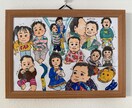 写真からA4サイズのコラージュ原画を制作します 写真10枚をもとに、A4原画一点を仕上げます イメージ4