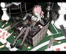 ドラマチックでダークなイラストお描きします 活動者・企業様向け！背景もお任せください！ イメージ8