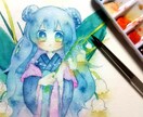 キュートな女の子のイラスト描きます VTuberさんにおすすめ！可愛さに全振りしたイラストです！ イメージ5