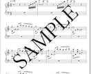 絶対音感保有のプロピアニストが楽譜制作をします 制作実績120件以上のプロが楽譜やアレンジ譜をお作りします。 イメージ5