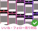 Instagram運用代行いたします いいね周り/フォロー対応/コメント対応 イメージ2