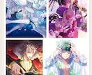 鮮やかさと立体感を両立したキャライラスト制作します 明暗差を活かした、印象に残るビジュアル表現が得意です イメージ10