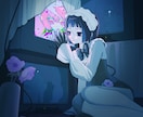 可愛い！そして高クオリティのイラストを描きます 可愛い、ダーク、病み、メルヘン、ポップなイラストが得意です！ イメージ2