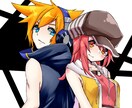 オリジナルイラストの制作をします あなたたちだけのペア画をつくりませんか？ イメージ1