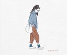 最短即日納品！ゆるくて可愛い線画を描きます ゆるくて可愛い線画で世界に1枚のアートをお描きします。 イメージ9