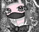 デフォルメイラスト描きます ゴチャ可愛な女の子が好きな方にオススメです イメージ1