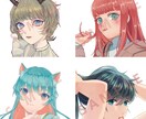 SNS等アイコンイラストを作成します 綺麗なイラストアイコン作成致します！ イメージ2