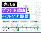 売れるブランド戦略とペルソナ設計をお手伝いします 個人事業主、スタートアップの方に最適なブランディング支援 イメージ1