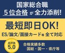 最短即日！公務員試験のES・論文など添削いたします 【国家総合職5位】×【東大院首席】×【採用実務者】の全力添削 イメージ1