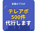 営業のプロがテレアポ代行します 500件の大量リストへ攻め込みます イメージ1