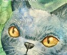 水彩で癒されるペット・動物イラストを描きます 心を穏やかにする動物水彩画はいかがですか？ イメージ1