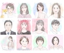 丁寧な手描きアイコン作成します 商用OK！SNS・ブログ・名刺OK！お写真なしでも制作可。 イメージ5