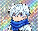 ビックリマンシール風☆イラスト☆似顔絵☆制作ます キャラ・似顔絵・ロゴを懐かしあの世界観で！！ イメージ3