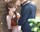 1枚絵制作！表紙、スチル、アイコンなど描きます かっこいいイラスト、ストーリー性のある制作をお受け致します！ イメージ3