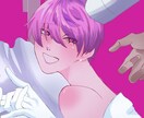 歌ってみたサムネイルや一枚や絵立ち絵描きます 厚塗りにて歌ってみた立ち絵、一枚絵描きます。 イメージ1