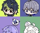 キャラクターアイコン描きます もちっとしたデフォルメキャラアイコンお求めなら イメージ1