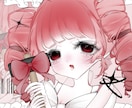可愛くて儚げな女の子のアイコンを制作します かわいい～闇系までお客様のお好みのアイコンを制作します イメージ3