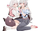 超かわいいイラスト描きます MVやグッズなどにいかがでしょうか？☺ イメージ8