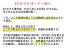 ECを伸ばす最重要ポイントを個別アドバイスします EC運営のお悩みを経験豊富な女性ECプロに何でも聞けちゃう！ イメージ6