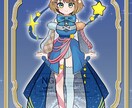 TRPG・ゲーム用の立ち絵イラスト描きます 暖かみのある絵柄であなたの求めるキャラクターを創作します イメージ3