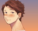 ほっこり温かみのあるデジタル似顔絵をお描きします プレゼントやSNSアイコンにもご利用いただけます イメージ1