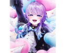 記念日/キービジュアル描きます キャラの魅力を引き出せるイラストを目指してます イメージ1
