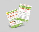 伝わりやすい構成で、行動につながるチラシ作ります ユーザー目線でわかりやすくをモットーに制作します イメージ2