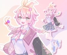 可愛いイラスト描きます 似顔絵・歌ってみた・立ち絵・キャラクターデザインなど イメージ5