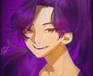 SNSのアイコンを描かせていただきます 依頼者様の理想のキャラクターをSNSのアイコンに！ イメージ2