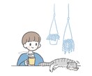 即対応！商用利用◎ゆるかわいいイラストを描きます イメージからイラストにします。挿絵やサムネ等に イメージ5