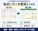 PDF・画像の表をExcel・CSVに整えます 10ページまで1500円。重複・表記ゆれも整理して表にします イメージ2
