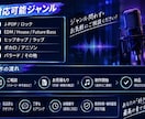 完全フルオーダーの高品質音源を制作します 完全フルオーダー制で他より破格な値段で作ります イメージ2