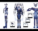 イラスト制作・モデリング制作致します 商用利用可！フルオーダーイラスト&モデリング！ イメージ8