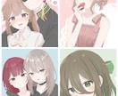 かわいいイラスト作成します アイコンやサムネに！ラフ修正無制限◎ イメージ3