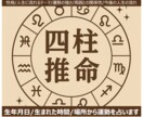 テキスト:恋愛/転職/相性 四柱推命で占います 客観的に自分自身を知りたくなったとき、結果をみてみませんか？ イメージ1