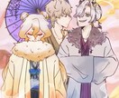 1枚絵お描きします サムネやアニバーサリー、ヘッダー用のイラストを承ります！ イメージ2
