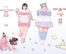 VRChat改変｜非対応衣装を対応衣装にいたします BlenderからUnityセットアップまで行います イメージ4