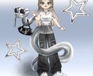 可愛い人物×動物(ペット)イラスト描きます いつでも会える、とっておきの一枚を。 イメージ3