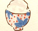 チラシや名刺にかわいい食べ物イラストを描きます ゆるさ倍増！パン教室講師がおいしそうな食べ物を描きます！ イメージ3