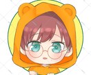 選べてかわいいパーカー量産アイコン描きます 選べるけもみみパーカー！色も選べて組み合わせで雰囲気かわる！ イメージ1
