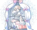 ヴィネットイラスト描きます キャラクターの魅力を更に引き出します！ イメージ2